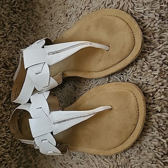 Naturalizer 7.5W Tonnya white sandals - Picture 1 of 8